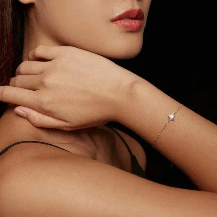 Bracelete com moissanite ELAYZAN - Elayzan